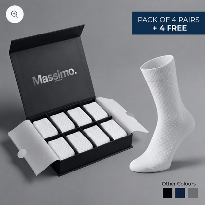 Premium Mid-Calf Massimo Bamboo Socks
