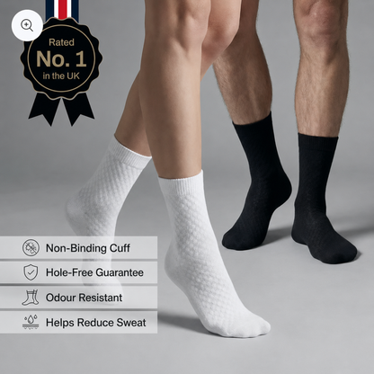 Premium Mid-Calf Massimo Bamboo Socks